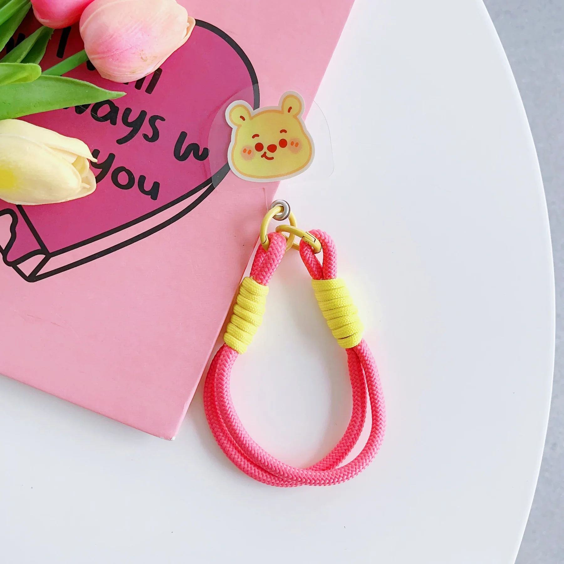 Playful Bunny Bear Cute Phone Charm