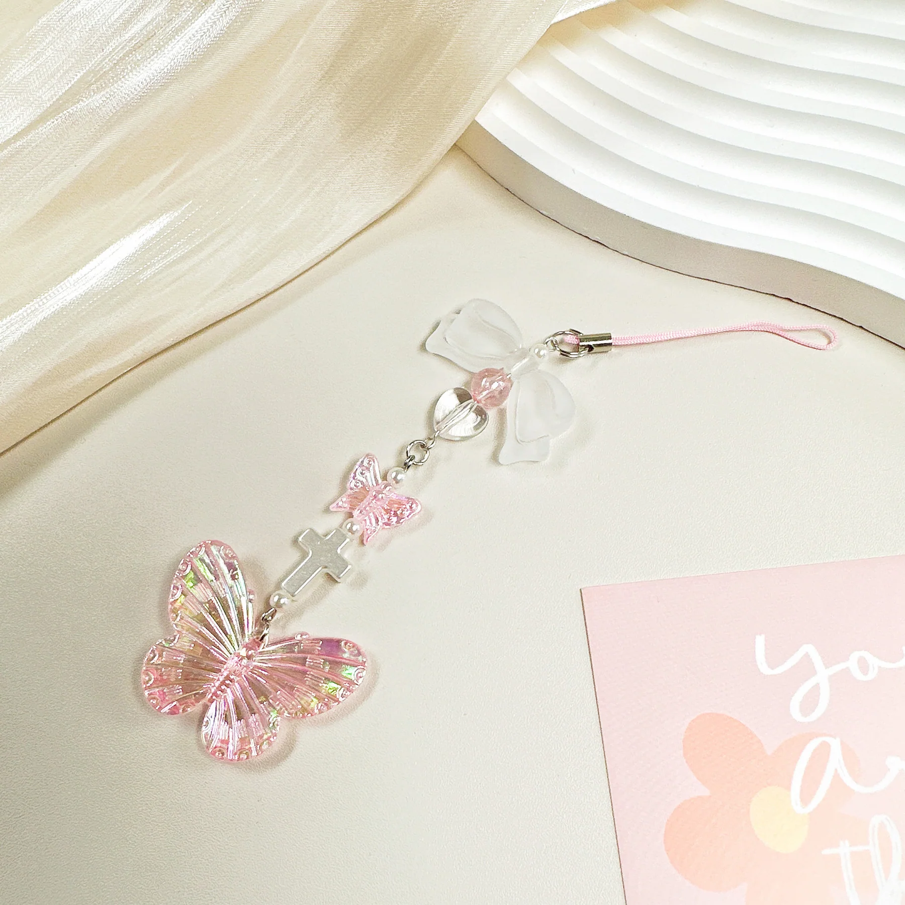 Charming Butterfly Phone Charm M2