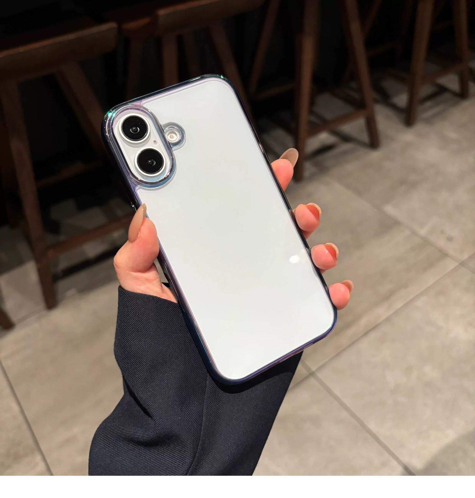 Luxury Dazzling Radiation Frame Macaroon Color iPhone Cases For 16 Plus Pro Pro Max