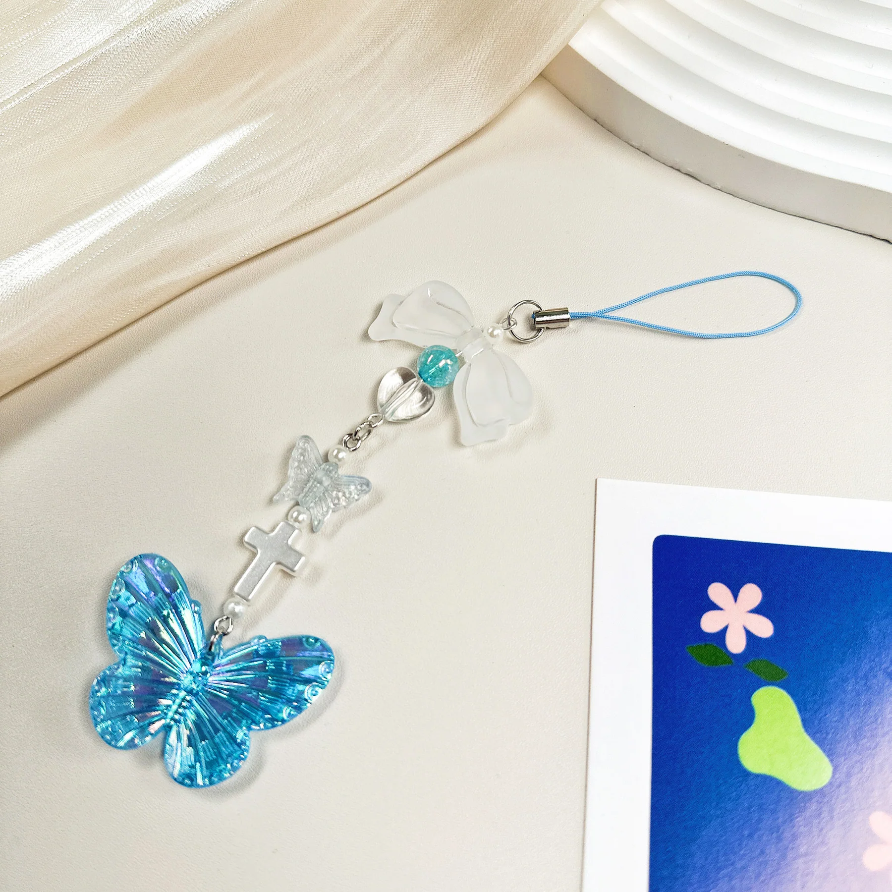 Charming Butterfly Phone Charm M4