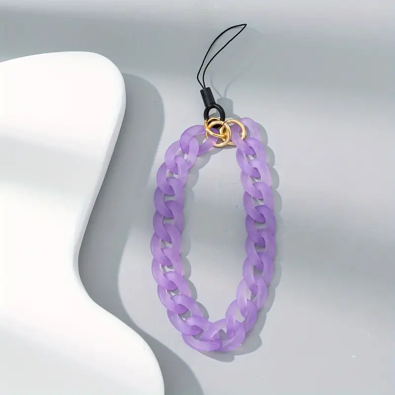 Candy Color Fashion Phone Charm PURPLE