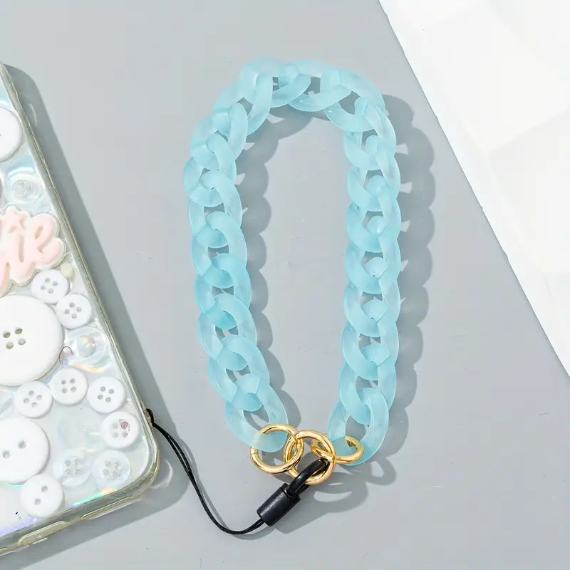Candy Color Fashion Phone Charm  SKY BLUE