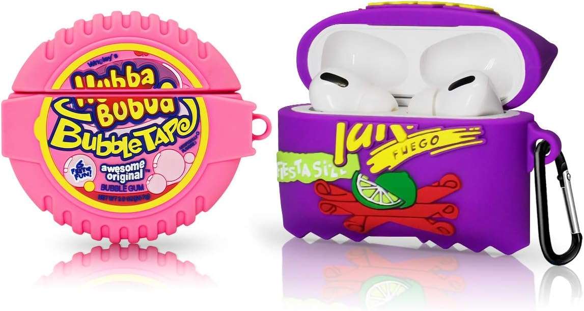 Cute Cover for Air-Pods Pro Case PURPLE
