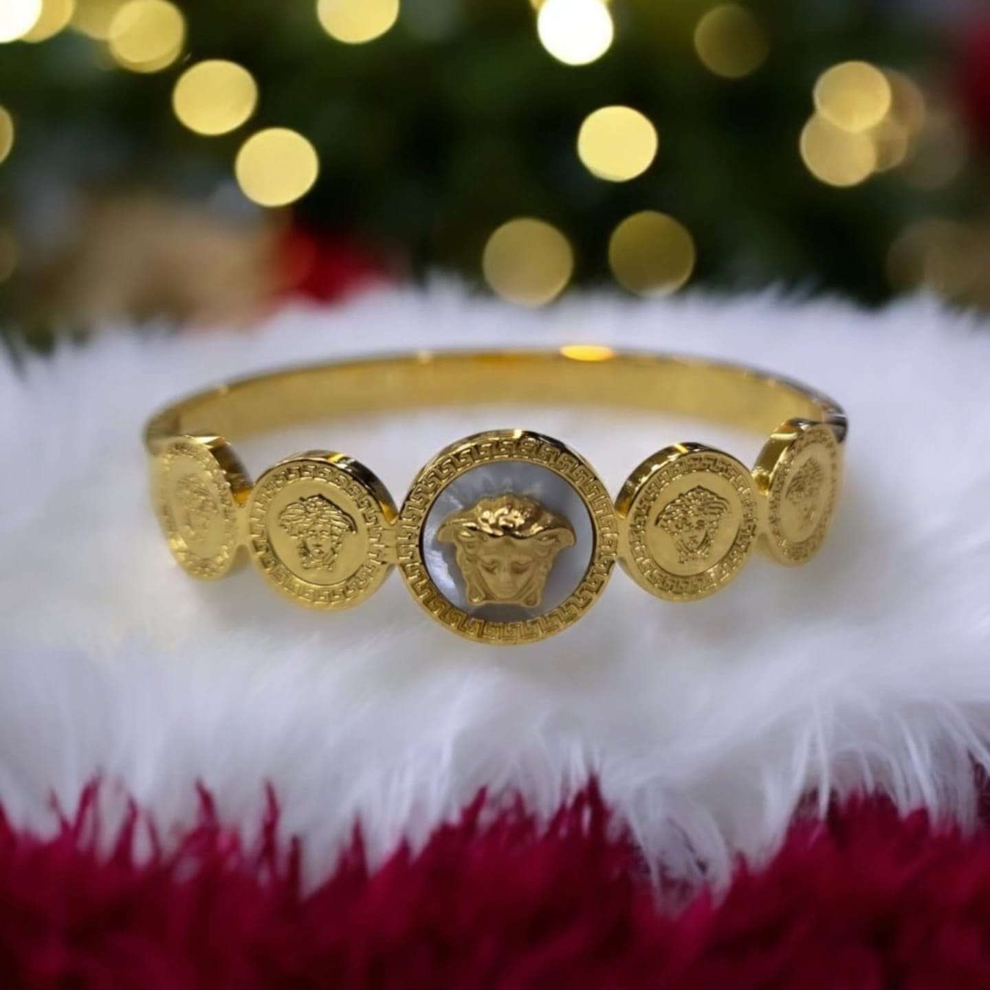 Gold Cuff Bangle GOLD