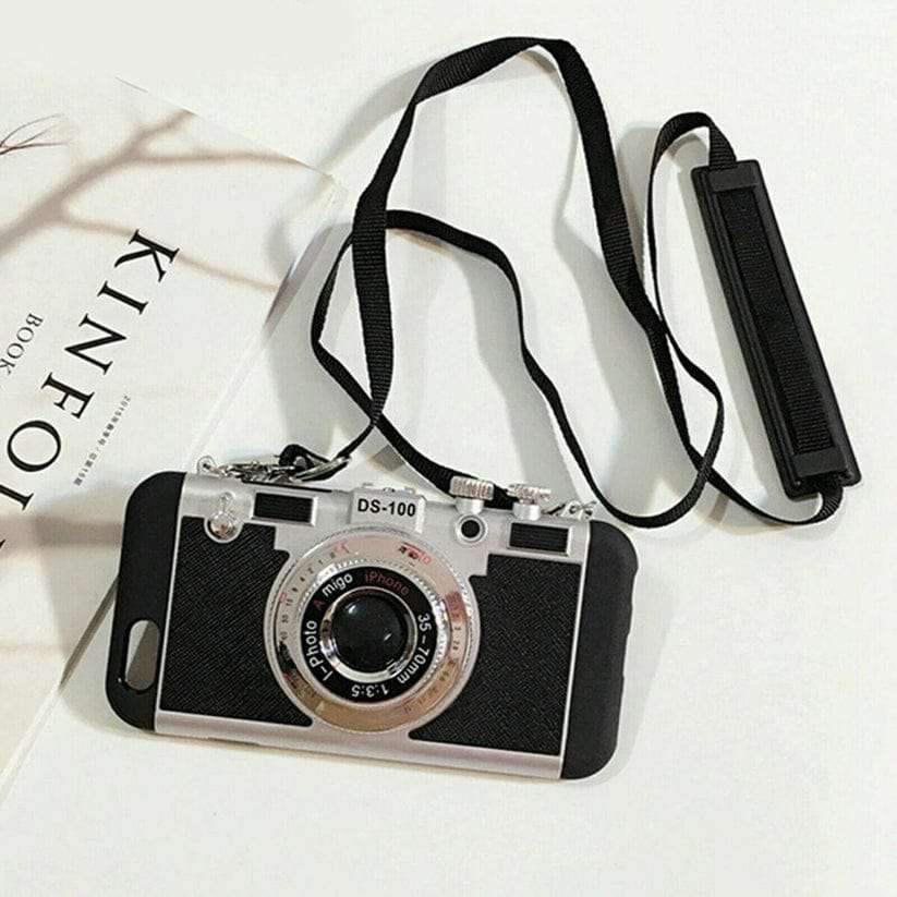 New Vintage iPhone Cases For 14-15-16 Series SILVER