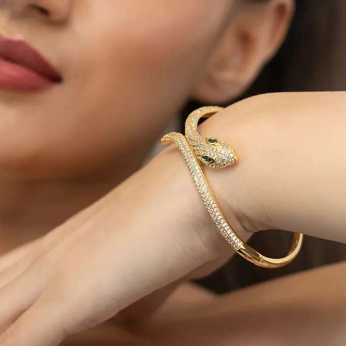 Medusa Snake Bracelet GOLD