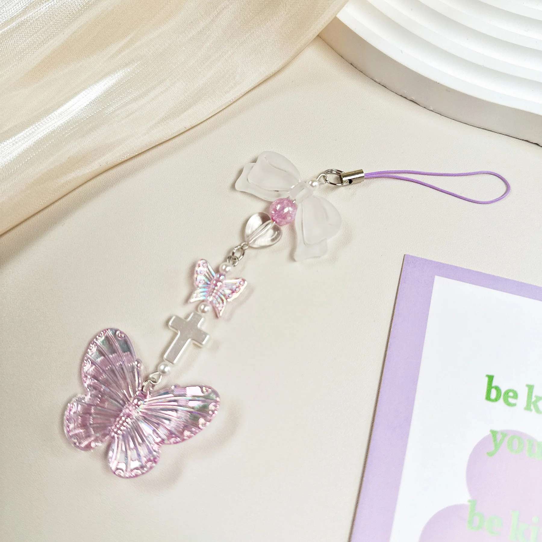 Charming Butterfly Phone Charm M1