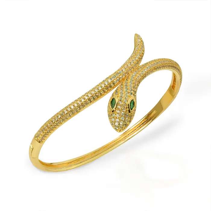 Medusa Snake Bracelet GOLD