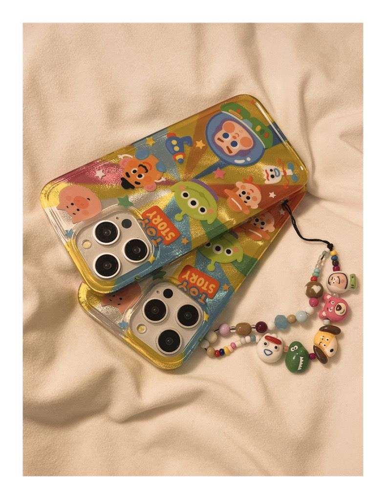 Toy Story Case Charm iPhone Cases For 14 15 Pro Pro Max MULTICOLOR 