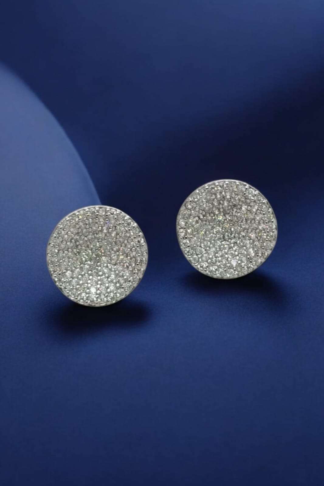 Sterling Silver Diamond Earring SILVER