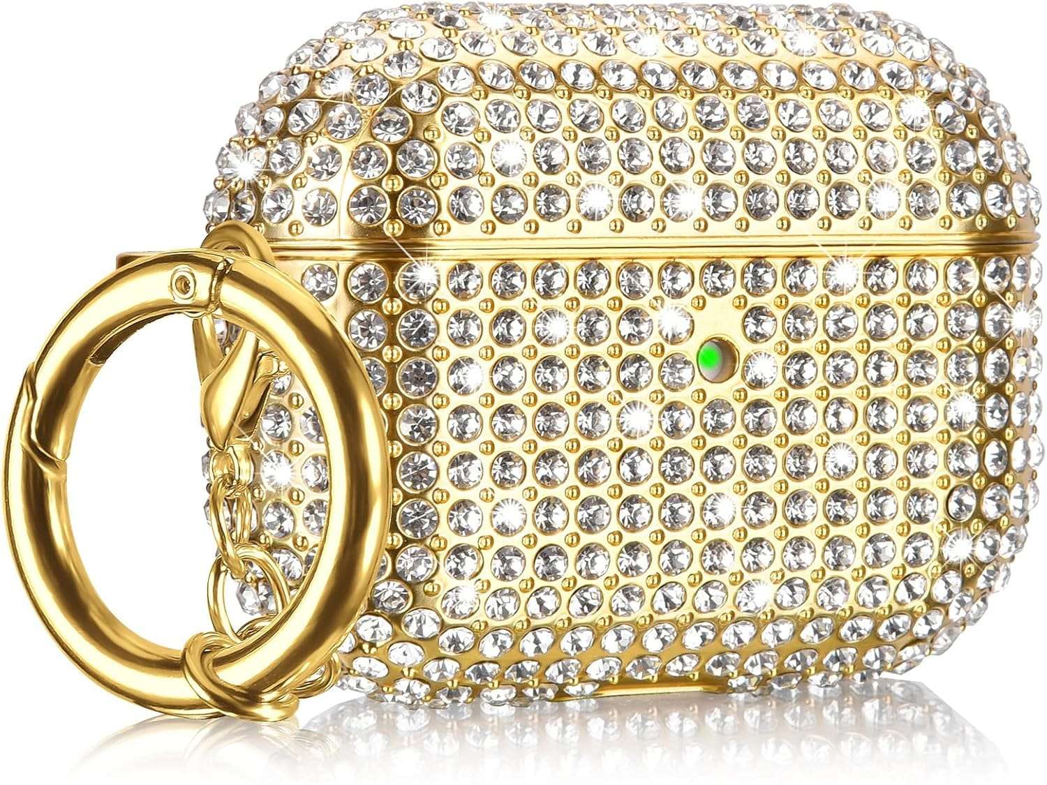 Filoto Cute A with Lobster Clasp Keychain, Gold for Air-Pod GOLD