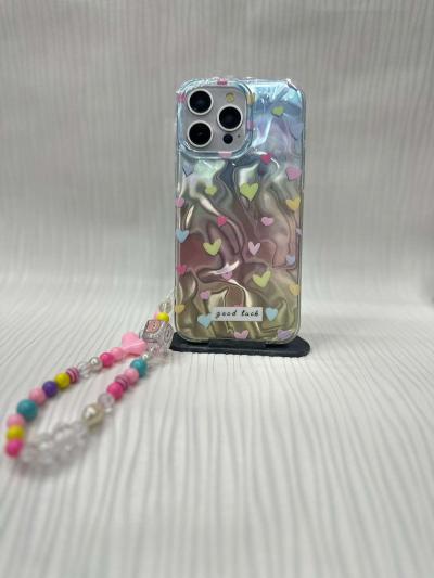 New Heart print iPhone Cases For 16 15 14 Pro Pro Max