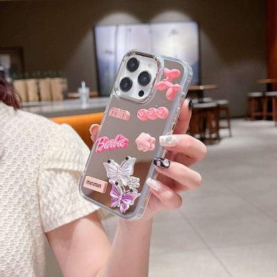 3D Creative Toy Graphic Mirror iPhone Cases For 15 14 Plus Pro Pro Max