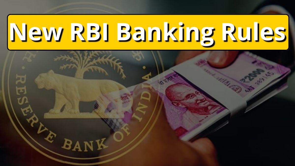 New RBI Banking Rules