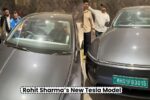 Rohit Sharma’s New Tesla Model Y