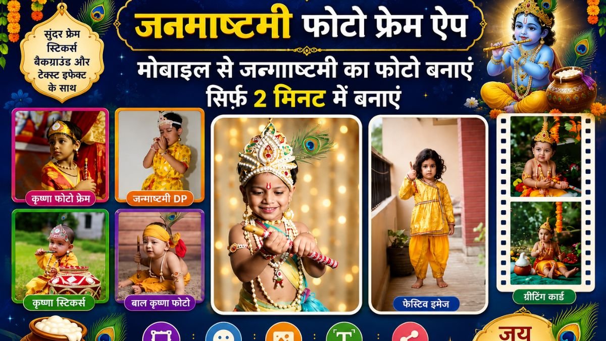 Janmashtami Photo Frame App 2026
