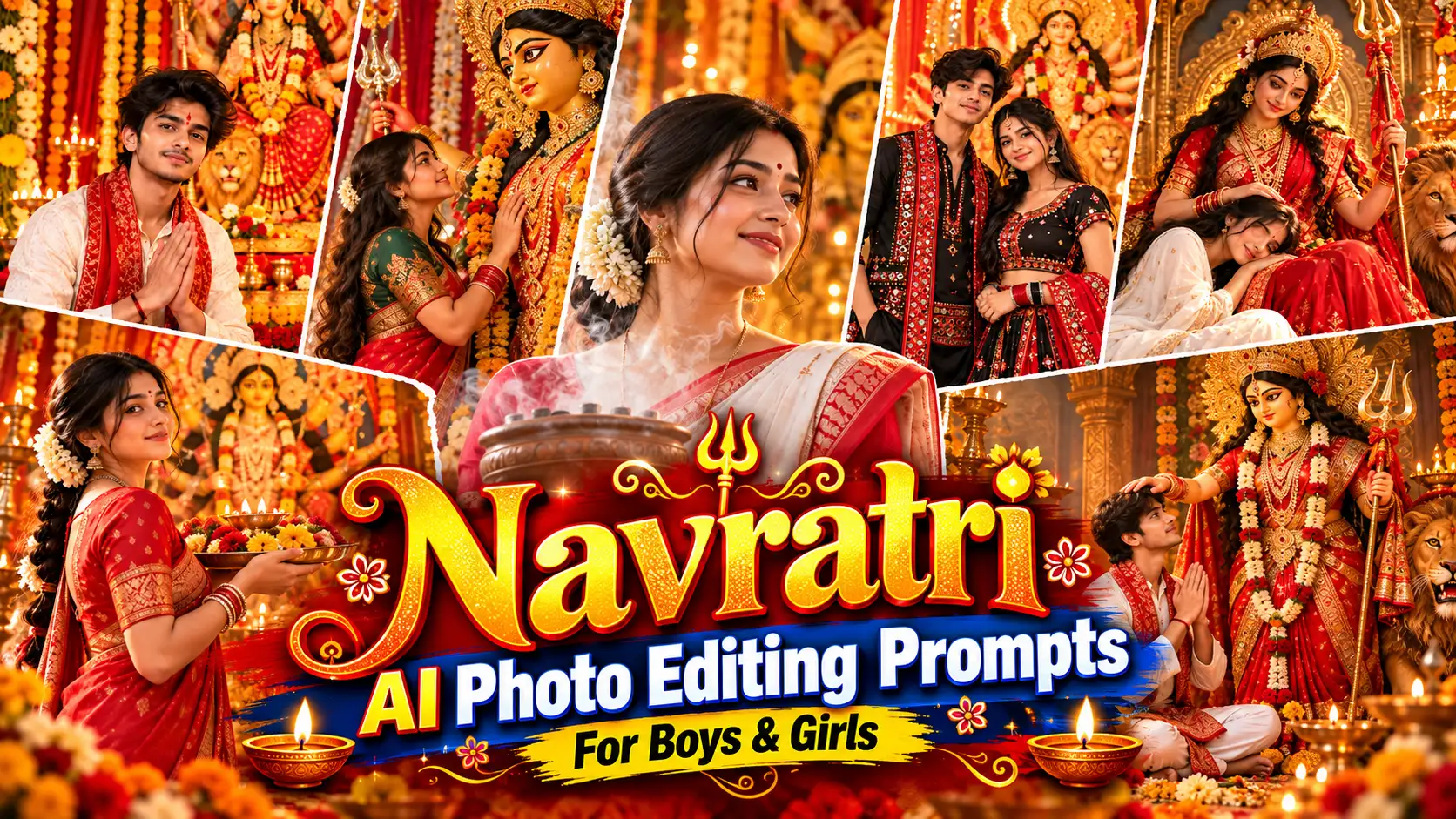 Navratri AI Photo Editing Prompts For Boys & Girls (2026)